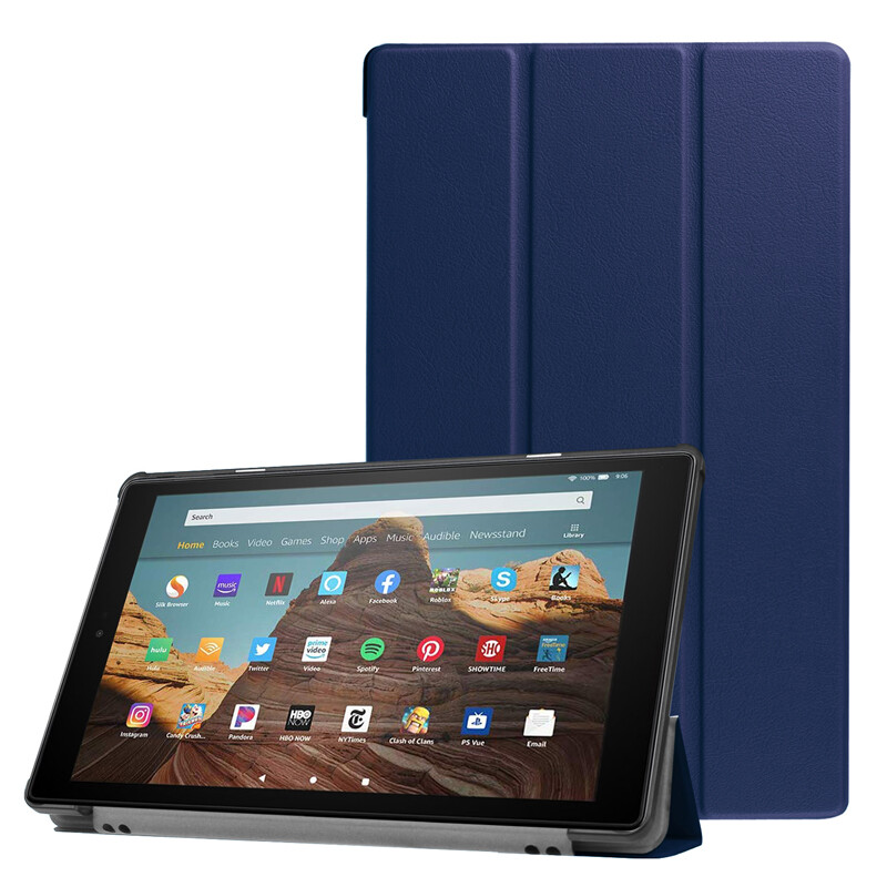 Ốp Bảo Vệ Cho Vỏ Cứng Amazon Fire HD10 2019, Giá Đỡ HD 10 2017