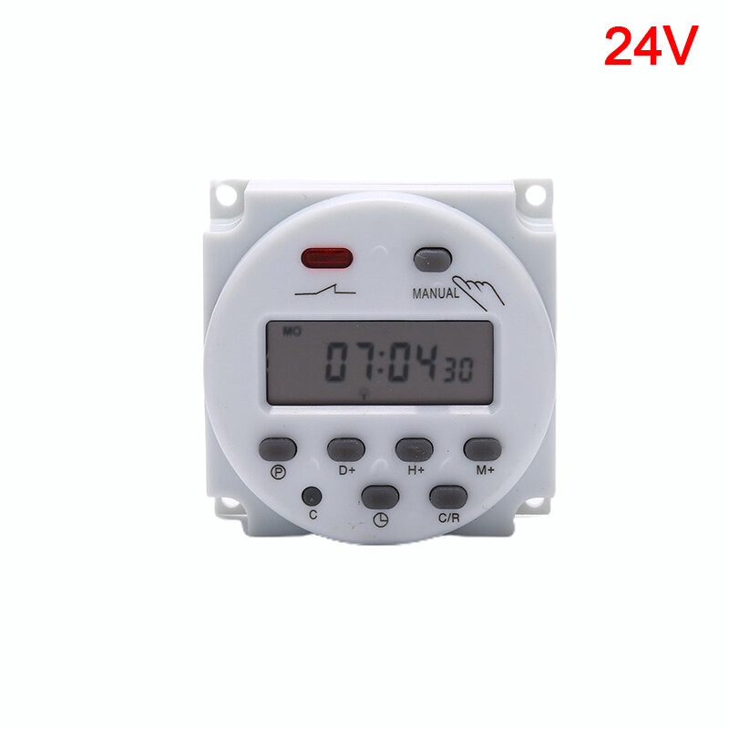 Fkend CN101A 12V 24V 110V 240V Digital LCD Power Timer Switch Relay