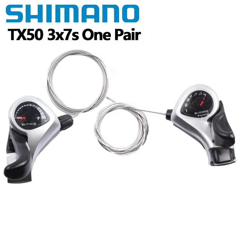 Shimano Tourney TX50 Thumb Shifter Gear Lever 3x6 3x7 Speed MTB