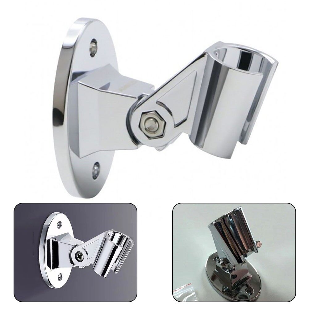 Shower Holder Adjustable Shower Sprinkler Holder Fixed Base Perforated Universal Microphone Holder Seat