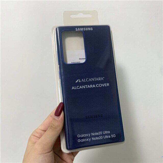 100% original for alcantara case cover for galaxy note 20/note 20 ultra/note 20 ultra 5g leather luxury premium case