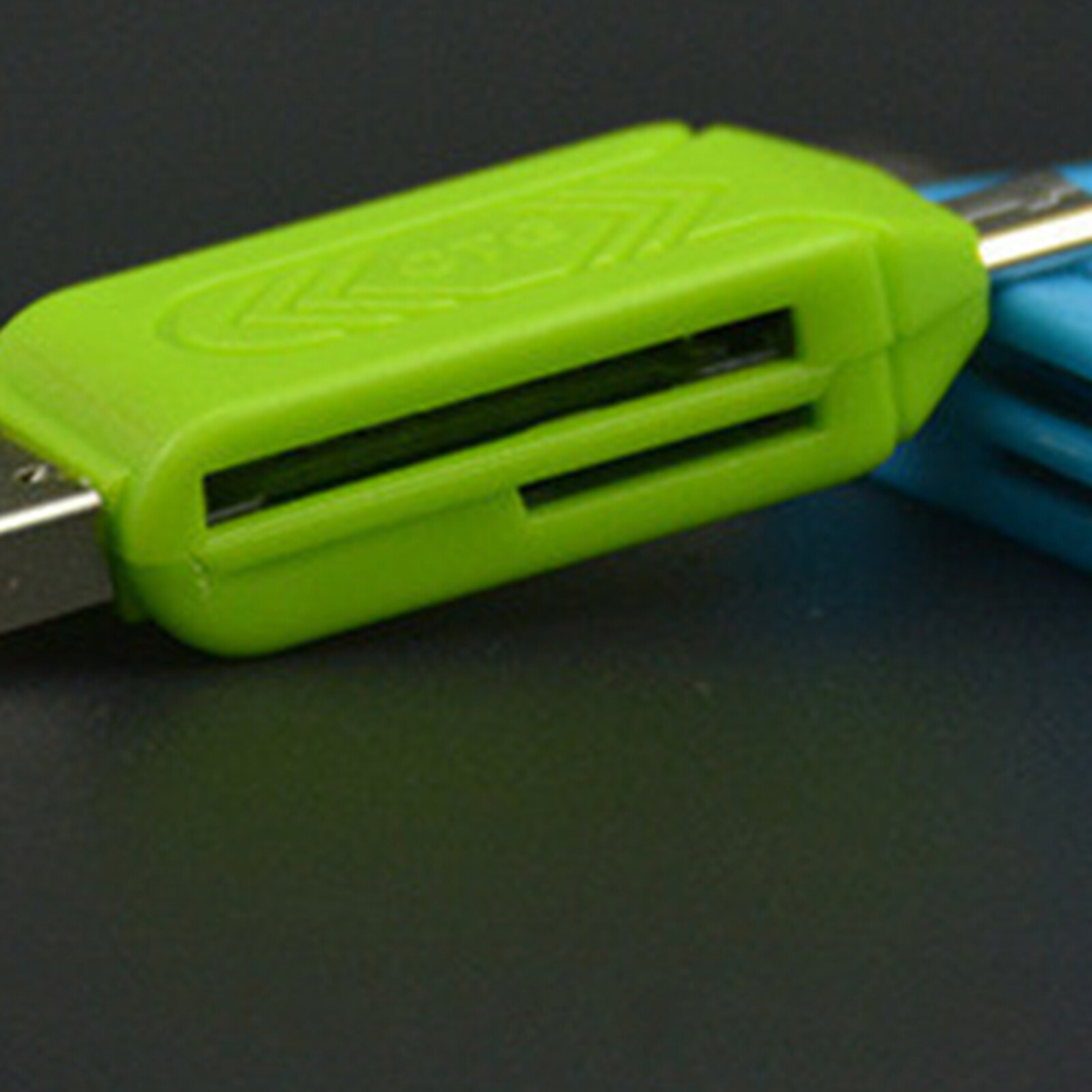 2 in 1 Plug Play High Speed Computer Card Reader USB 2.0 SD-Card TF Flash OTG Card Reader Computer Accessories Computer Card Reader