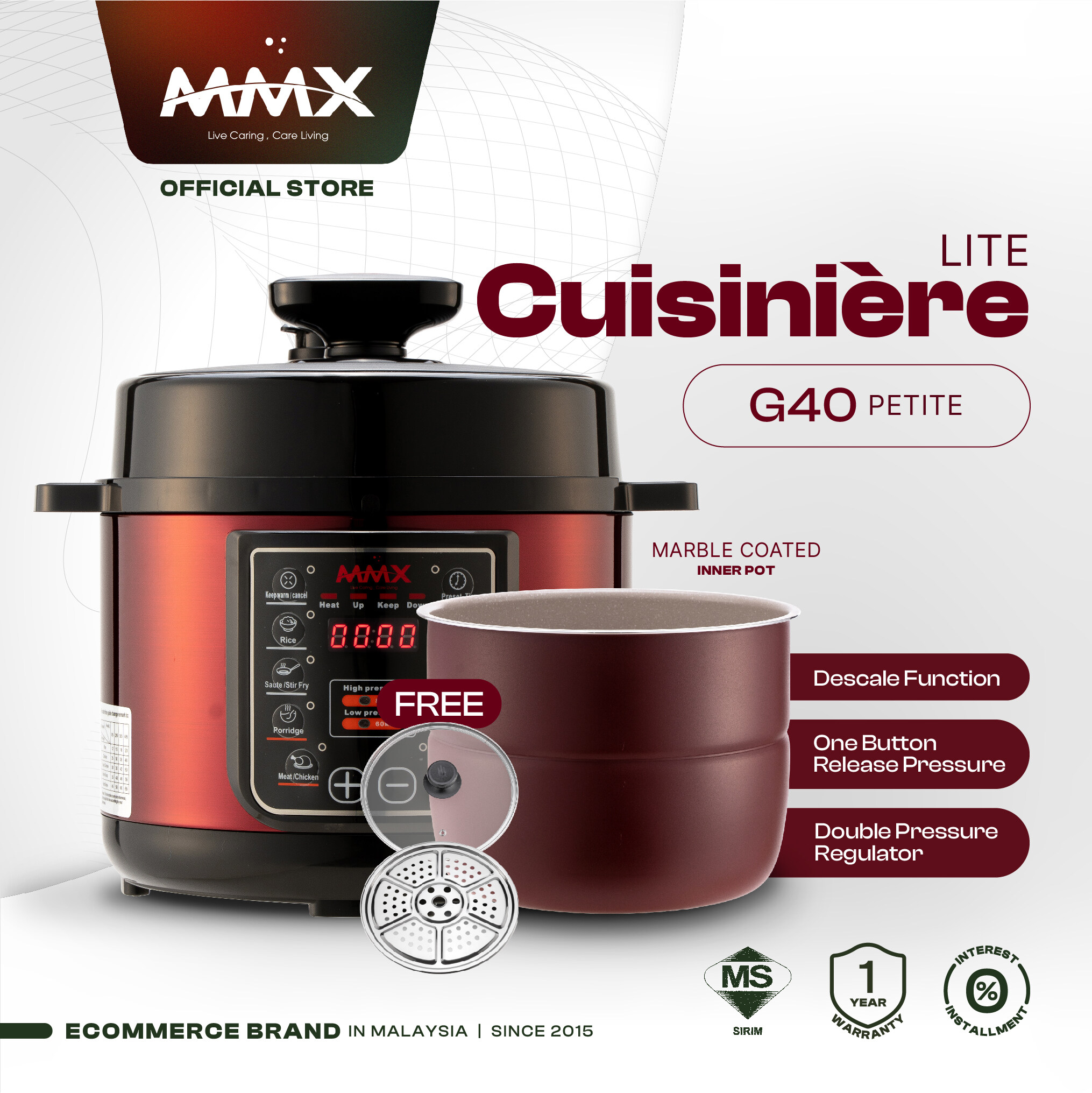 Mmx ewant best sale pressure cooker manual