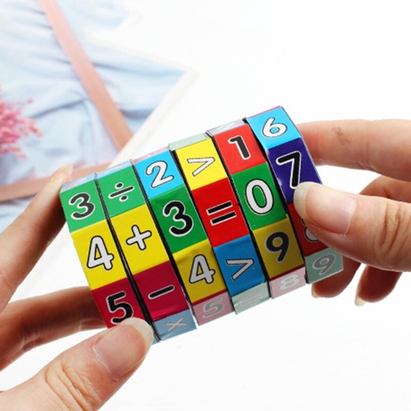 Montessori Khối Lập Phương Thần Kỳ Đồ Chơi Toán Học Trò Chơi Học Tập Toán Học Hoạt Động Đồ Chơi Học Tập Mầm Non Công Cụ Hỗ Trợ Giảng Dạy Cho Trẻ Mẫu Giáo
