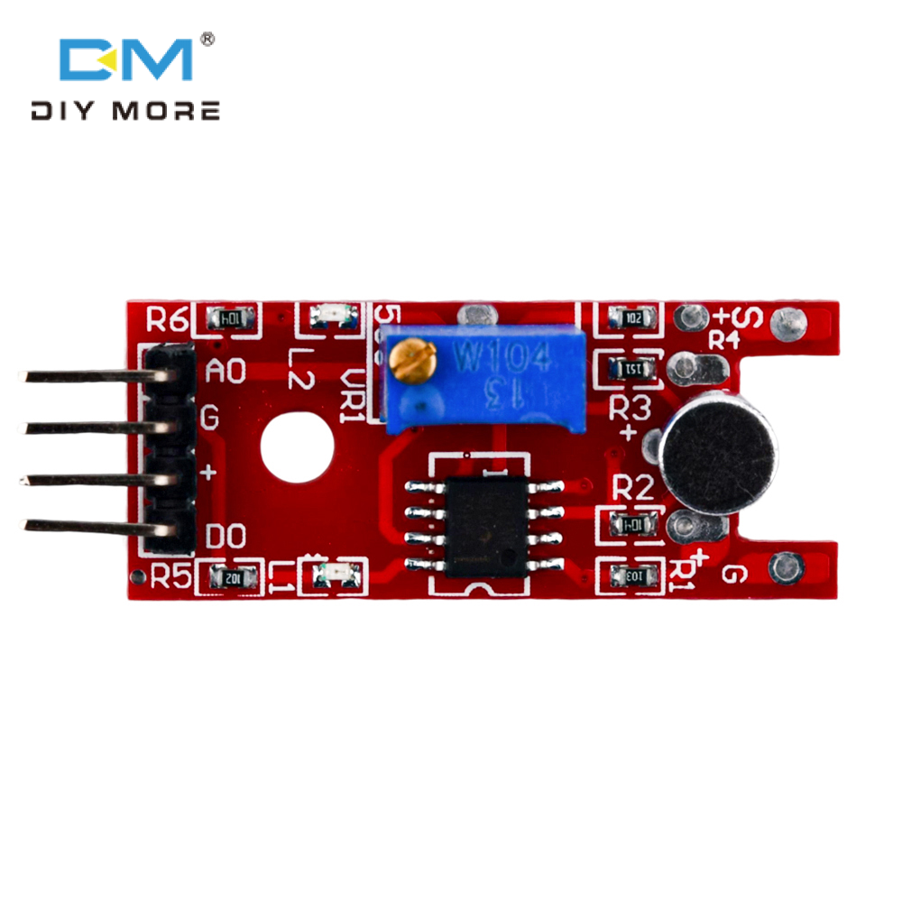 diymore DC 3V/5V Bộ khuếch đại Micrô cảm biến âm thanh âm thanh mic mô-đun giọng nói micro chuyên nghiệp Bộ khuếch đại Micrô