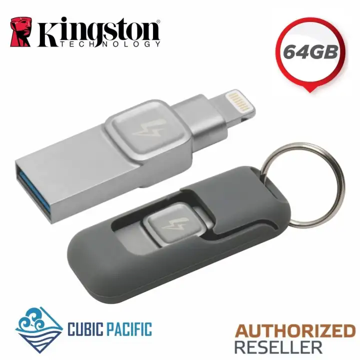 Kingston Datatraveler Bolt Duo 64gb Apple Otg Iphone Usb 3 0 Drive