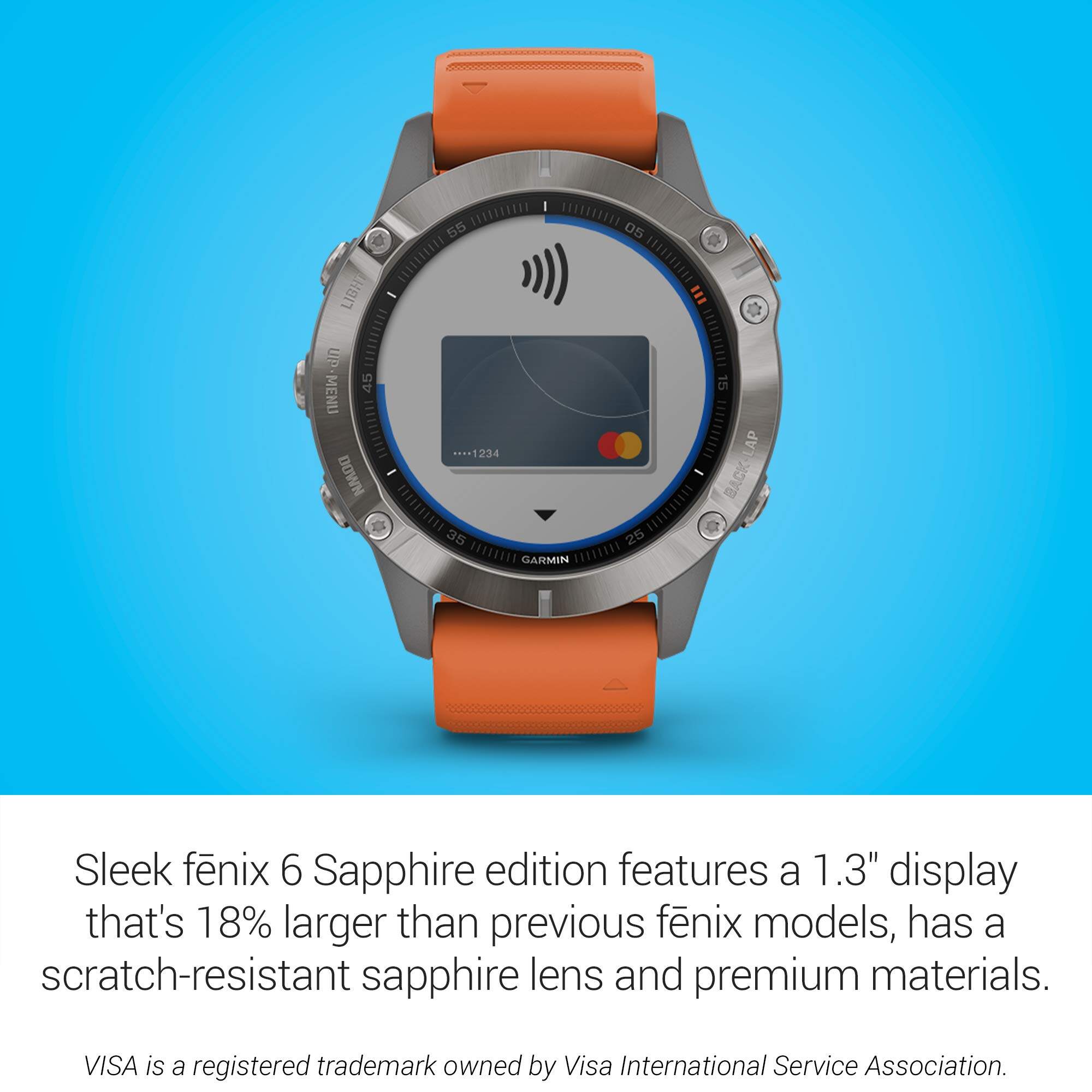 Garmin Fenix Sapphire Premium Multisport GPS Watch Features