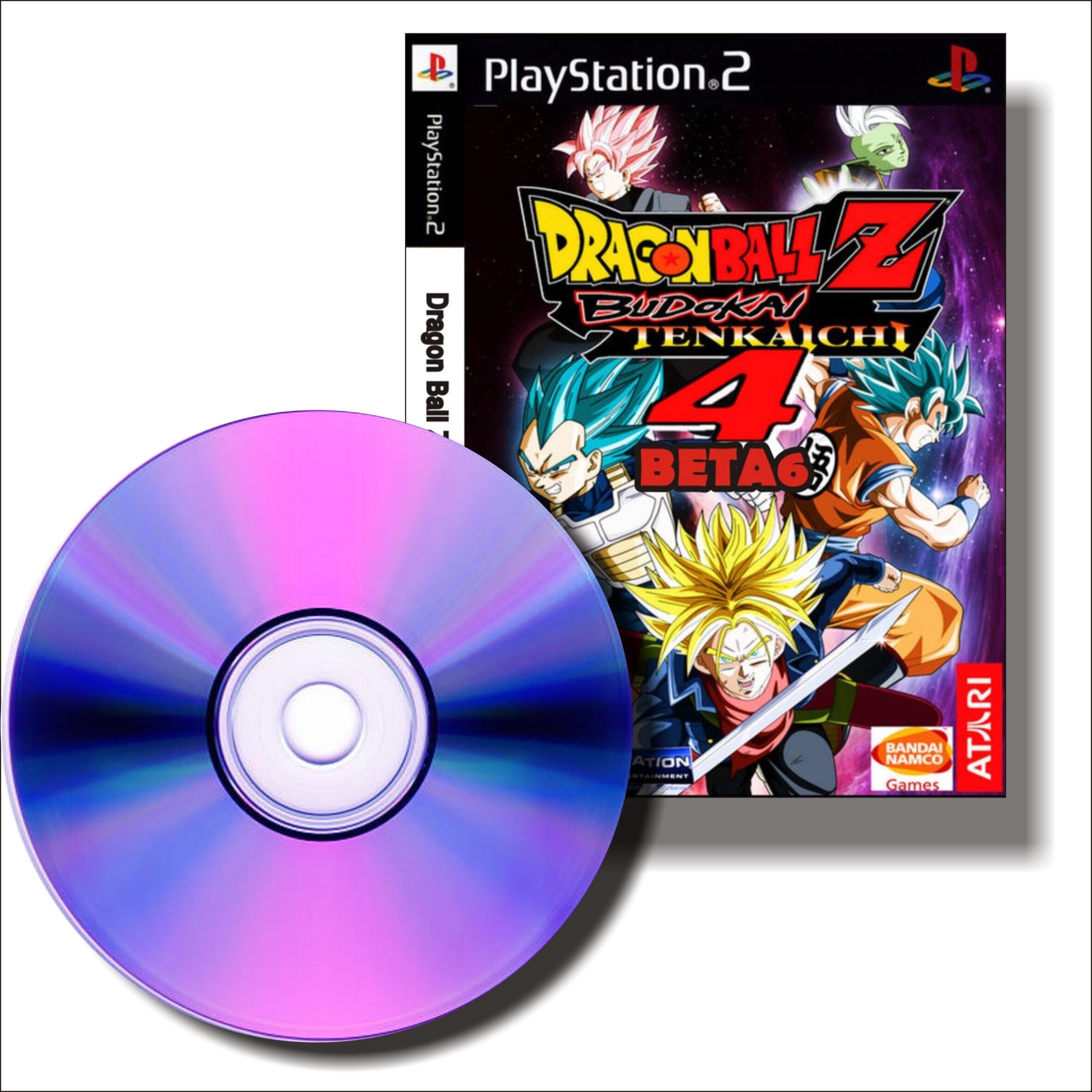 Logo Budokai Tenkaichi PS2 Game Dragon Ball Z Budokai Tenkaichi