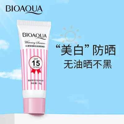 BIOAQUA SPF 15 Sunblock Whitening Sunscreen Cream 40g
