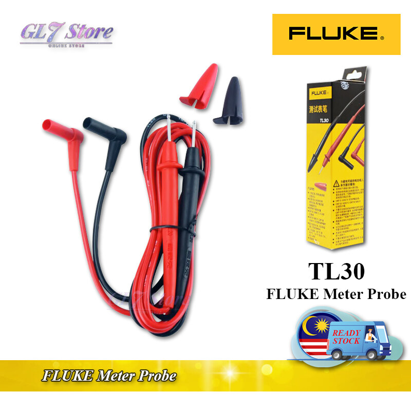 FLUKE METER PROBE TL30 FOR DIGITAL & ANALOG MULTIMETER TEST PEN