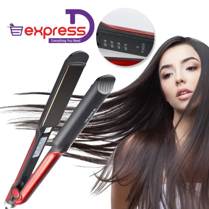 Kemei Km 531 Professional Hair Straightener Electric Wet Dry