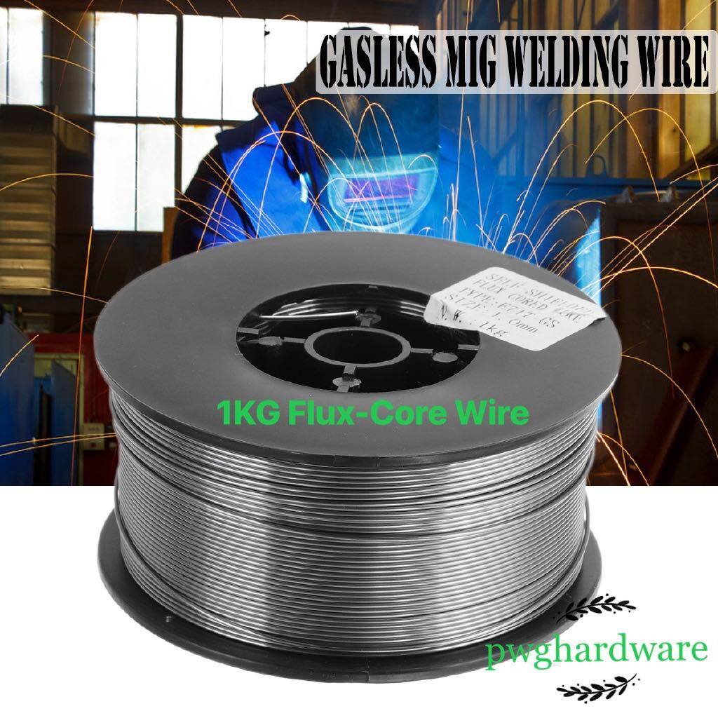1KG FLUX CORED WIRE 0.8MM & 1.0MM / 1KG GASLESS MIG WIRE / FLUX CORED WELDER WIRE Lazada