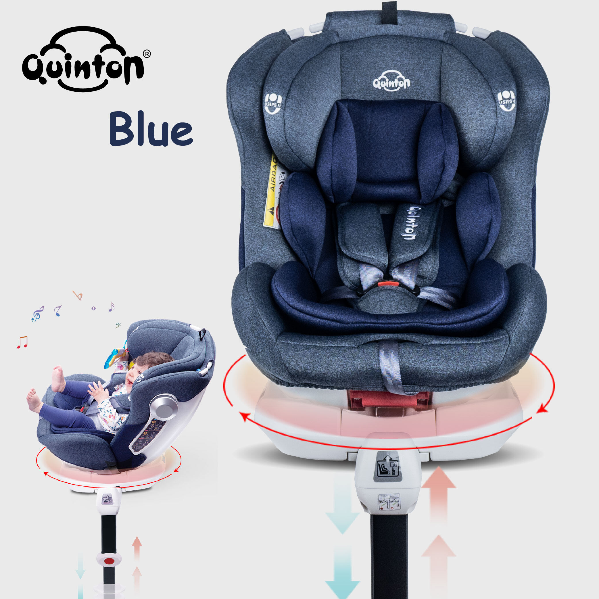 Quinton OneSpin 360 Safety Car Seat Lazada