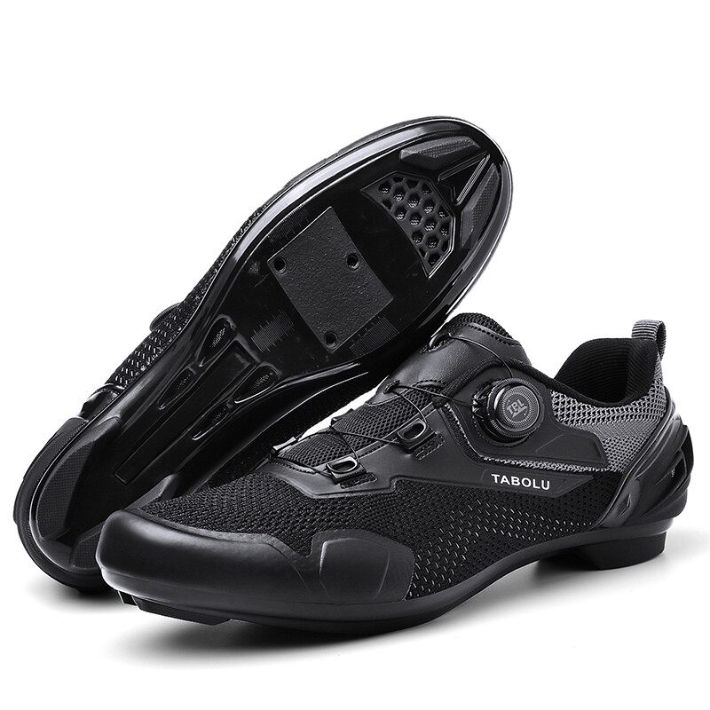 Men's Road Cleat Bicycle Shoes Non-slip Self-locking Bicycle Sneakers