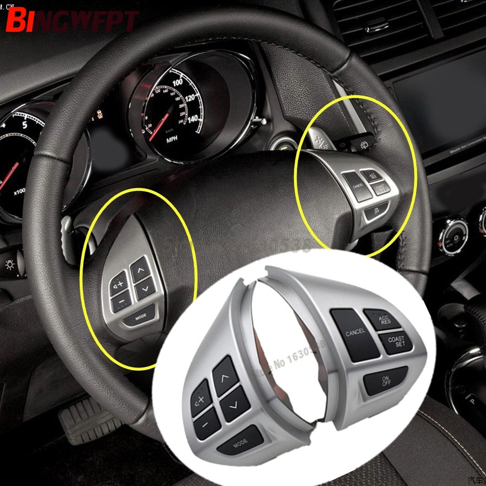 Nút Điều Khiển Hành Trình Âm Thanh Nút Công Tắc Vô Lăng Cho Mitsubishi ASX Lancer Outlander RVR Pajero Sport