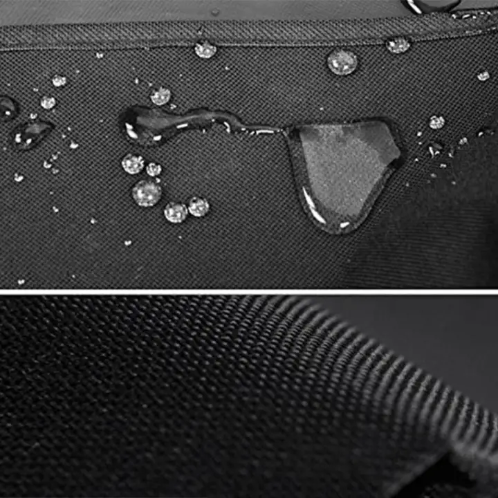 Heavy Duty Square Black Fire Pit Cover Outdoor Garden Dustproof
