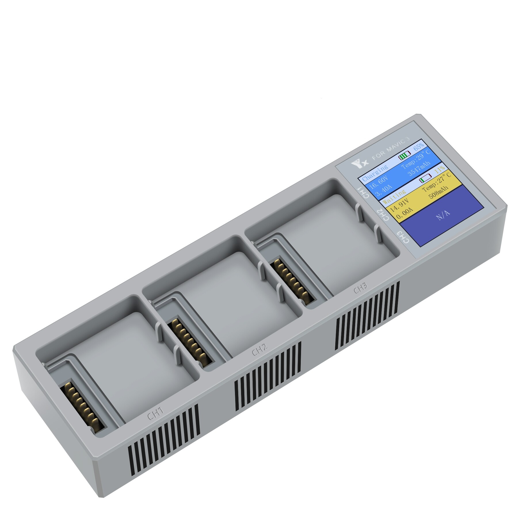 Bộ Sạc Hiển Thị Kỹ Thuật Số Cho DJI MAVIC 3 Phụ Kiện Sạc USB