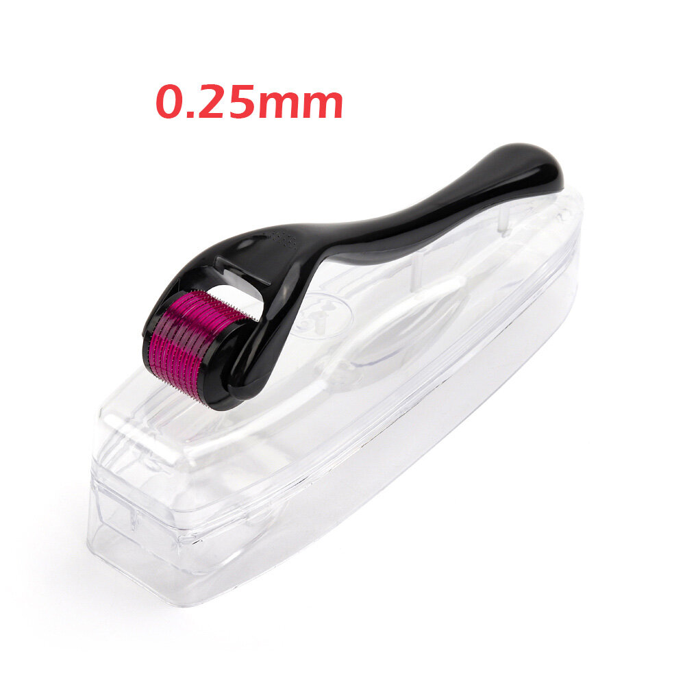 Microneedle Derma Roller 540 Needles 0.2mm/0.25mm/0.3mm Face Mesoroller Hair Growth Roller Demaroller Facial Needle Beauty Tool