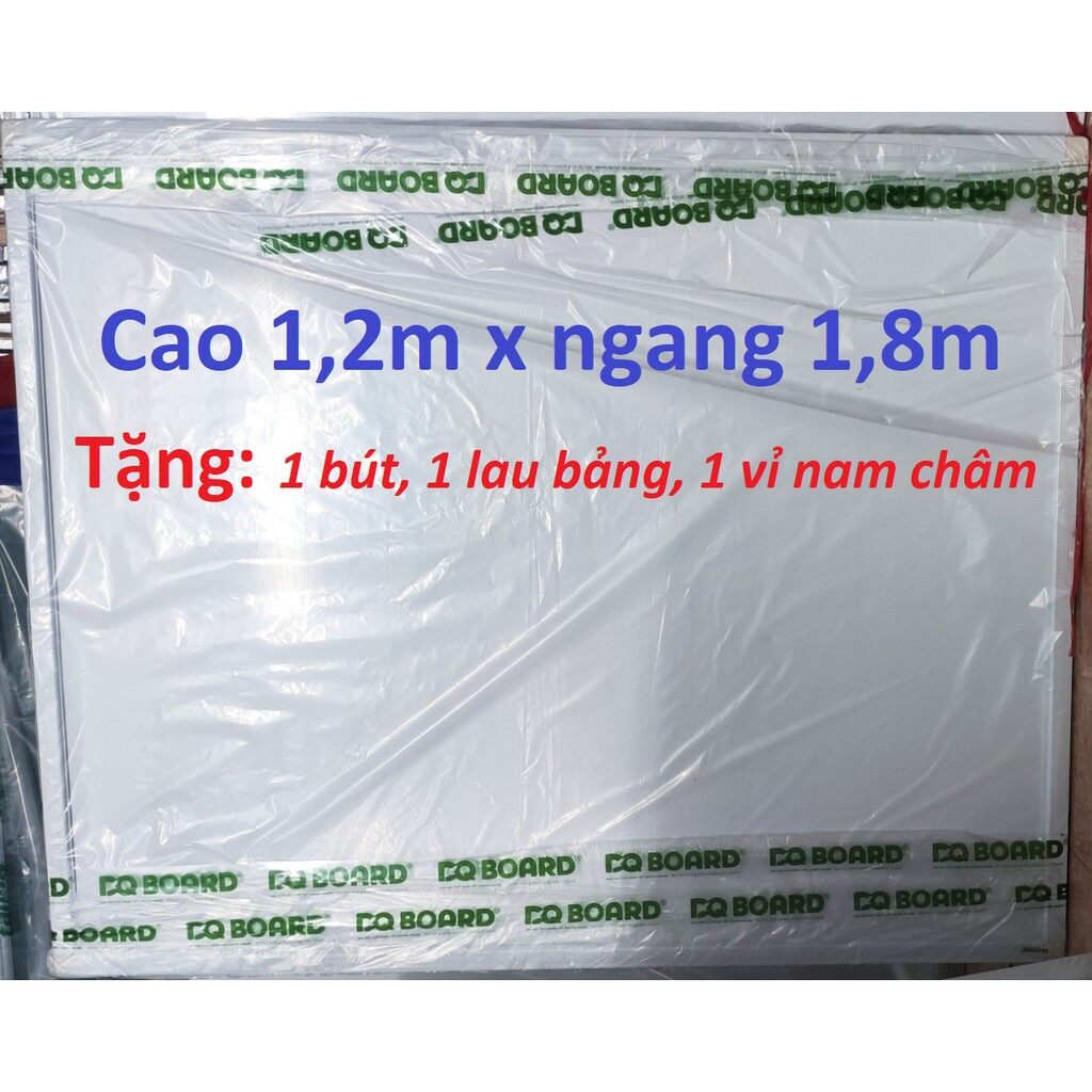 Bảng từ trắng viết bút lông cao cấp 120 x 180cm