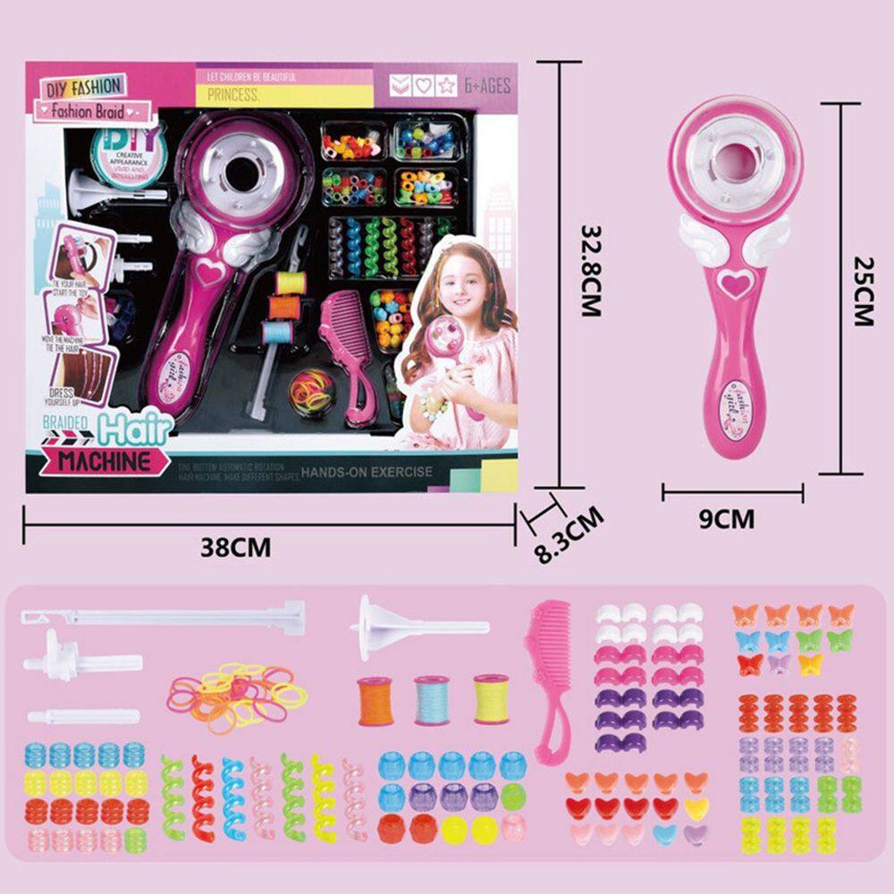 GUAIP Durable Quick Girls Hair Weave Toys DIY Hairstyling Machine Automatic Hair Braider Hair Braider Kit Hair Braid Tool Electric Braid