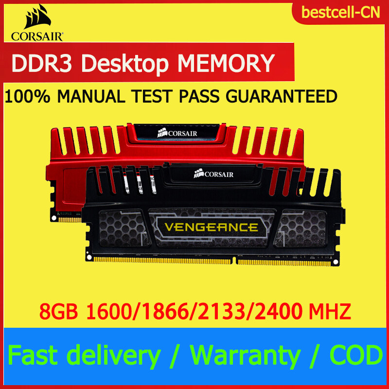 100 New RAM 8GB DDR3 Desktop RAM 240Pin 1600MHZ 1866MHZ 2133MHZ