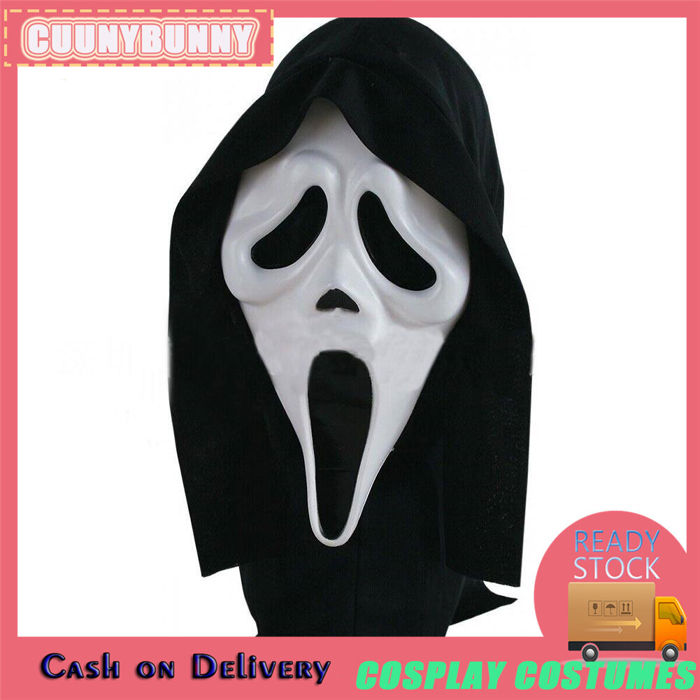 Scream 6 Halloween Mask Cosplay Latex Masks Helmet Masquerade Halloween Party Costume Props