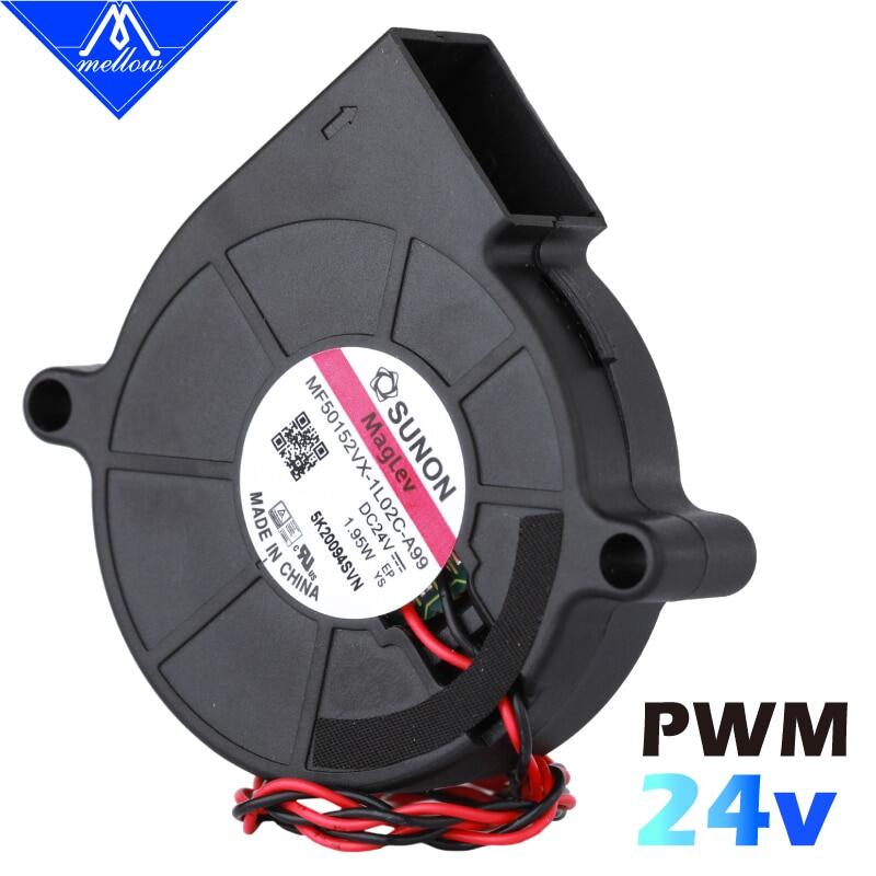 Mellow Exclusive Sunon 3D Printer Blower Fan 5015 24V 0.41A Double ...
