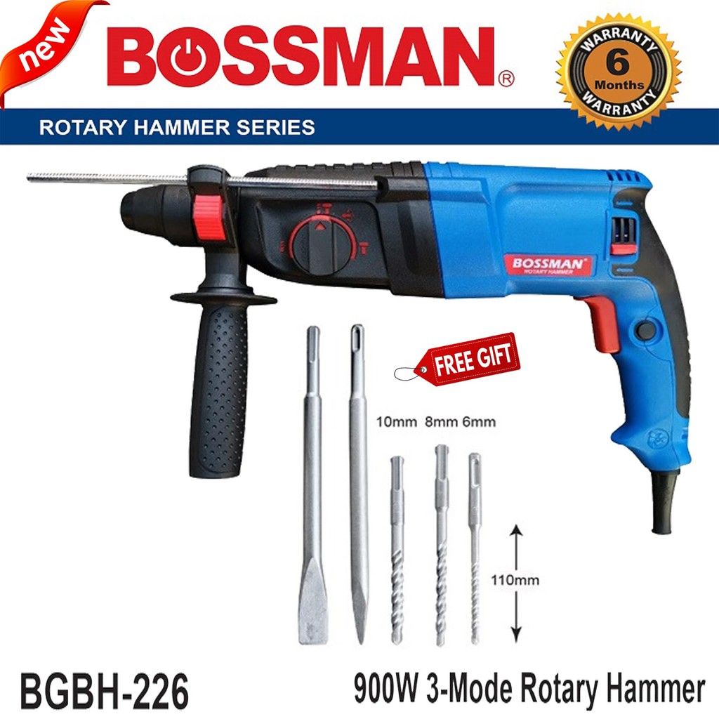 BOSSMAN BGBH226 900W Heavy Duty 3in1 