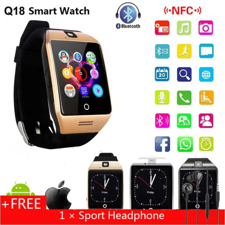 q18 smartwatch waterproof