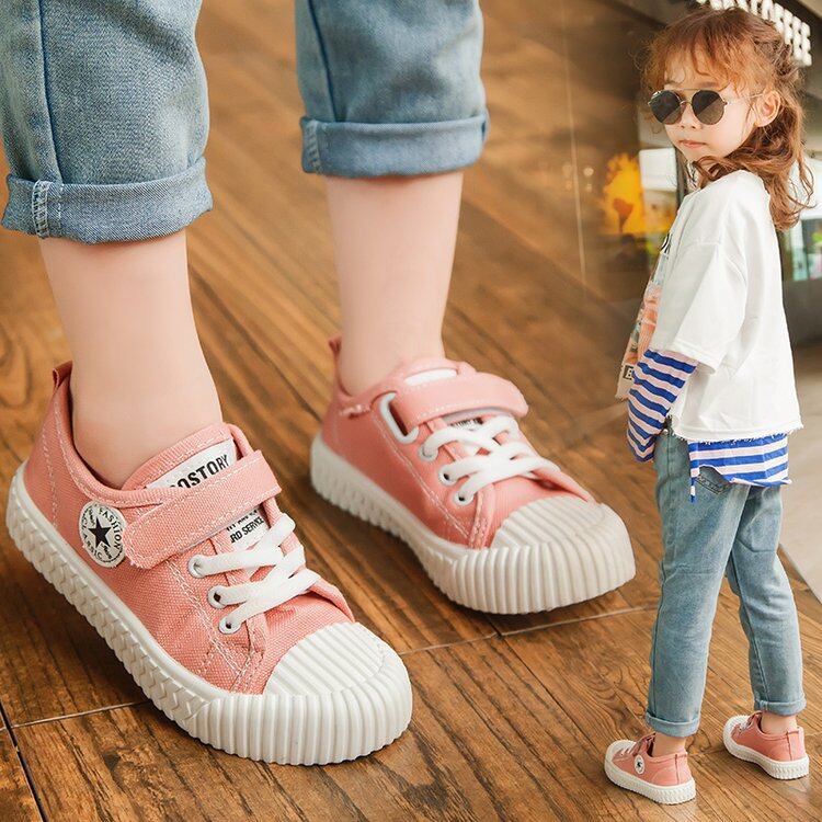 Children's Shoes, Children's Casual Fashion Shoes, Sports Shoes, Canvas Shoes, Autumn New Styles, Retro Biscuit Shoes, Boys' Shoes, Girls