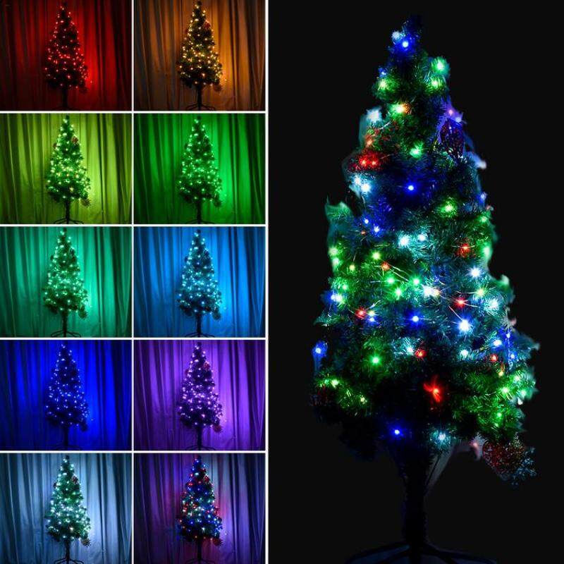 USB Powered 12 Màu 10M 100 Đèn LED Dây Cho Phòng Ngủ, Tiệc, Kỳ Nghỉ, Trang Trí Nhà Giáng Sinh