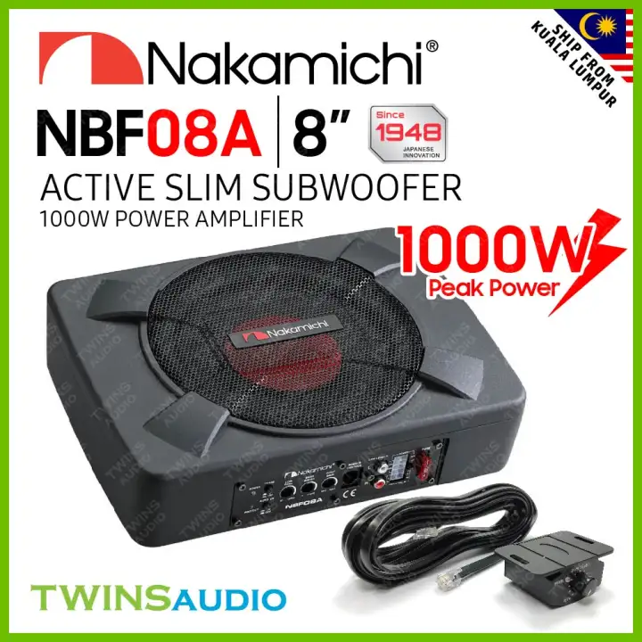 subwoofer nakamichi slim