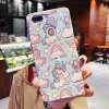ภาพวาดยูนิคอร์นสำหรับ OPPO F9 แฟชั่น Blue Ray กระจกซิลิโคนฝาหลังสำหรับ OPPO F9 เคสโทรศัพท์