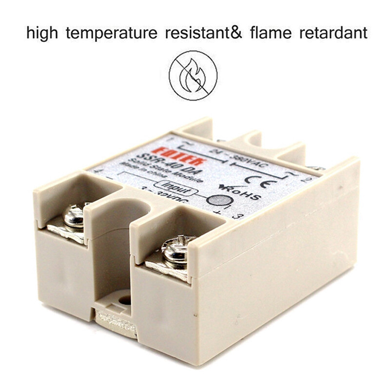 SSR 40DA 24V-380V AC SSR-40DA DC-AC Solid State Relay Module