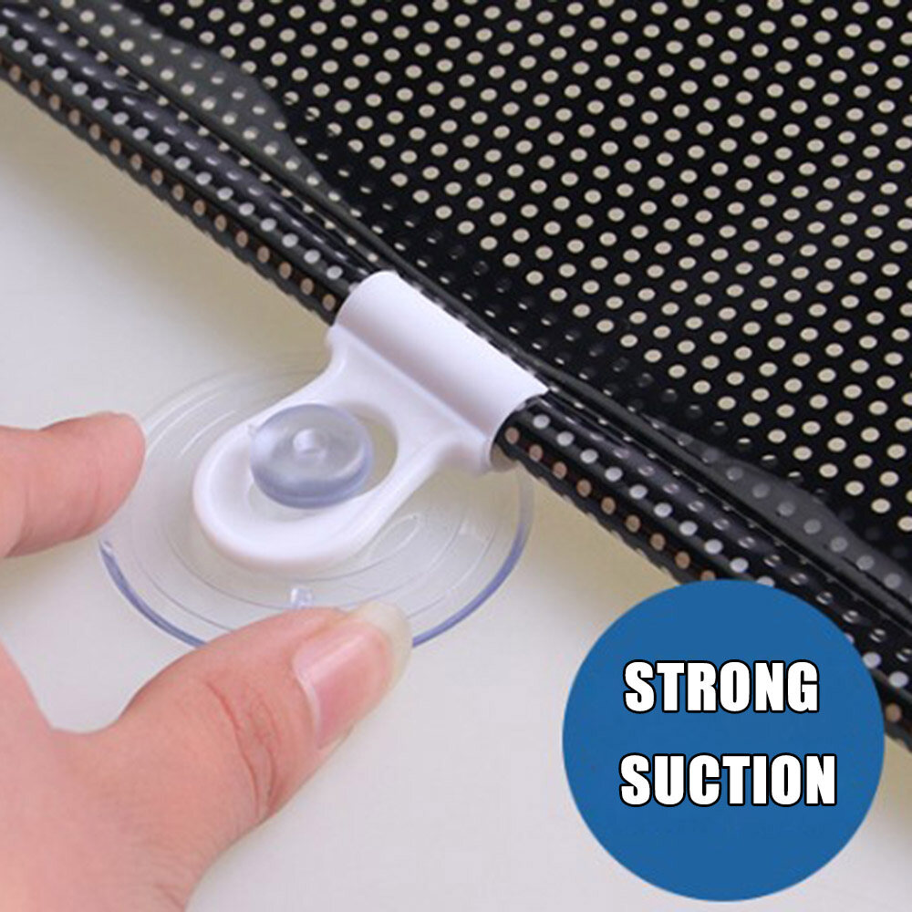 1*Universal Retractable Car Windshield Sun Shade Curtain/Anti-UV Block Sun Visor