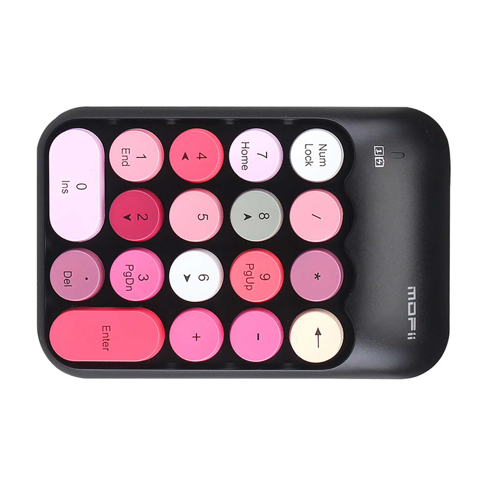 MOFII Bàn Phím Mini X910 Bàn Phím Số Không Dây USB 18 Phím 2.4G Cho Nhân Viên Tài Chính Bàn Phím Số Thời Trang Đa Chức Năng Chống Bắn