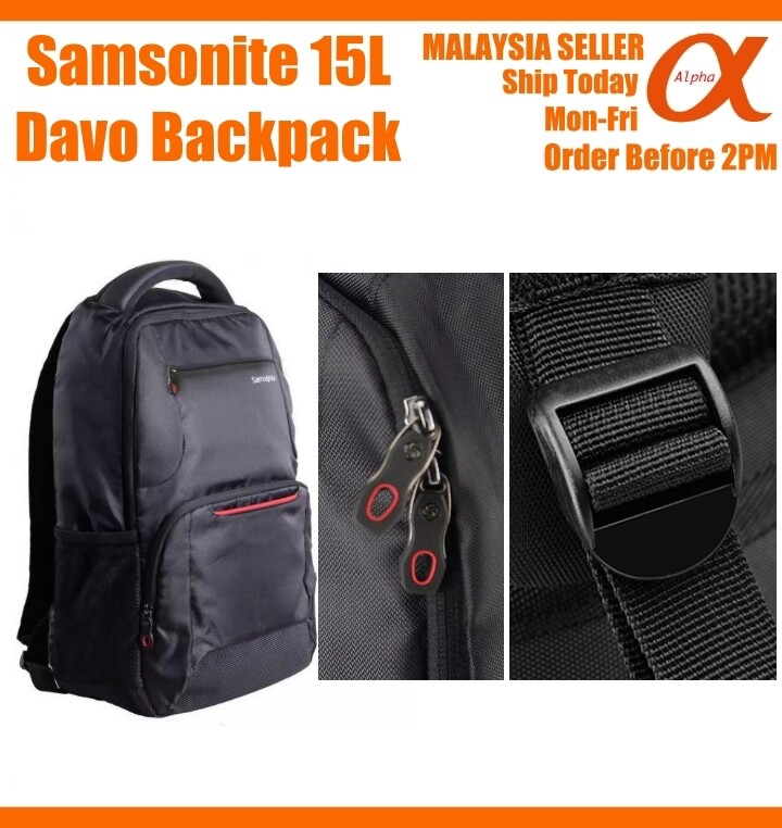 Original Imported Samsonite 15L Large Capacity Davos Business Laptop