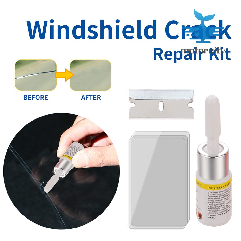 Car Windshield Repair Tool Automobile Exterior Repair Components Glass Scratch Crack Restore 3mL