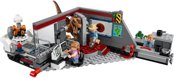 lego jurassic world kitchen escape