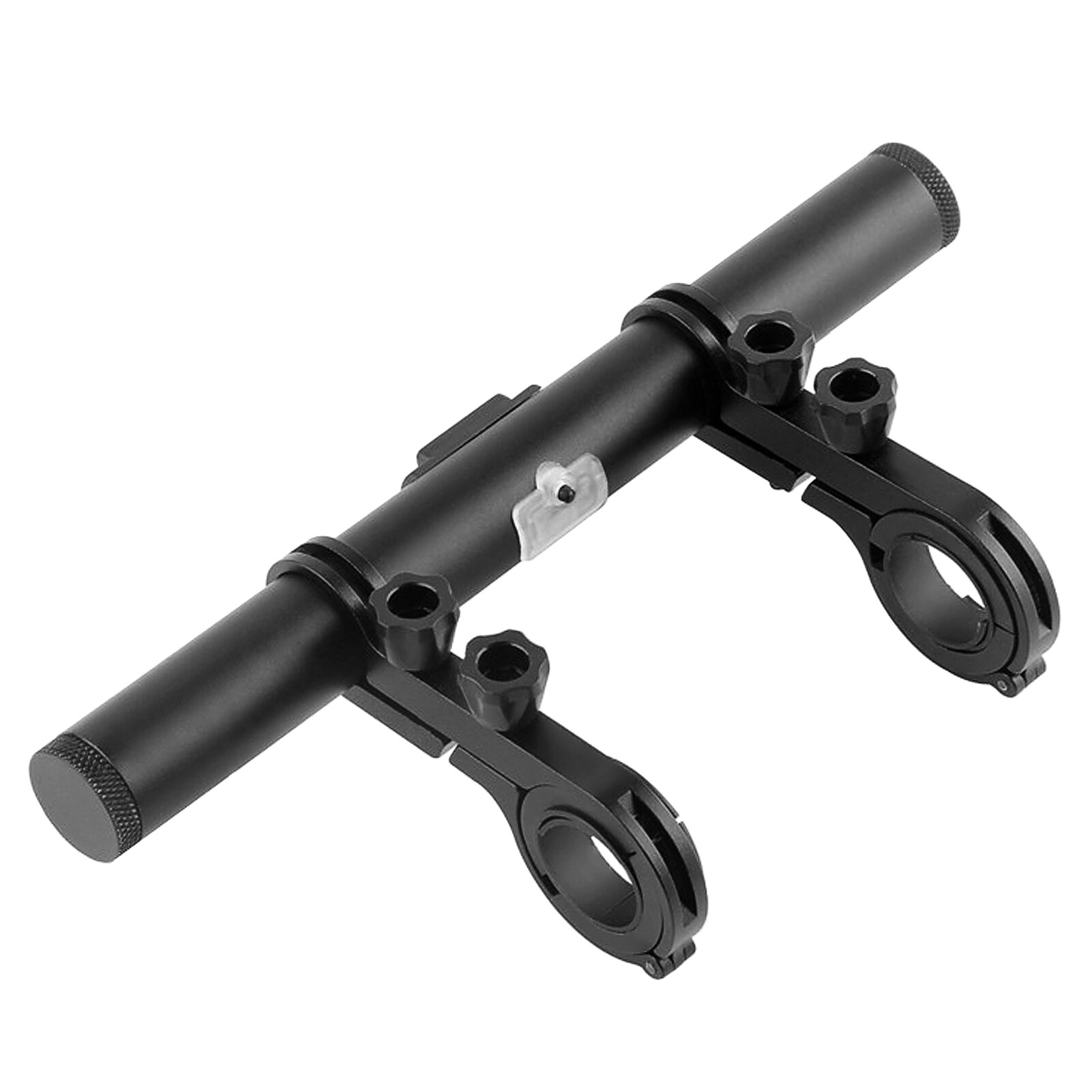 Bicycle Handlebar Extended Bracket USB Charging Power Ban-k Bike Front Light Mount Bar Holder Multifunction Cycling Aluminium Alloy Handlebar Extender Handlebar Extension Support Rack