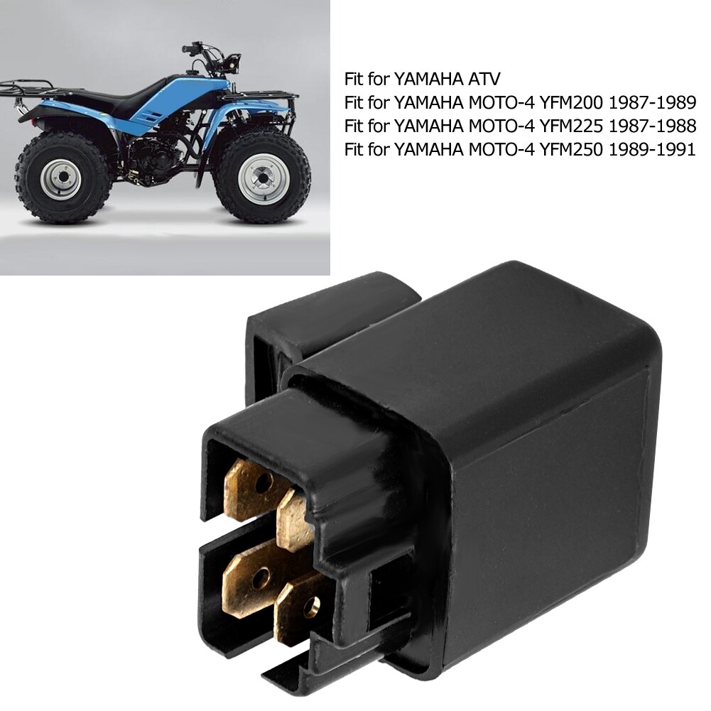 Starter solenoid relay copper starter solenoid relay replacement fits for moto-4 yfm250 1989-1991