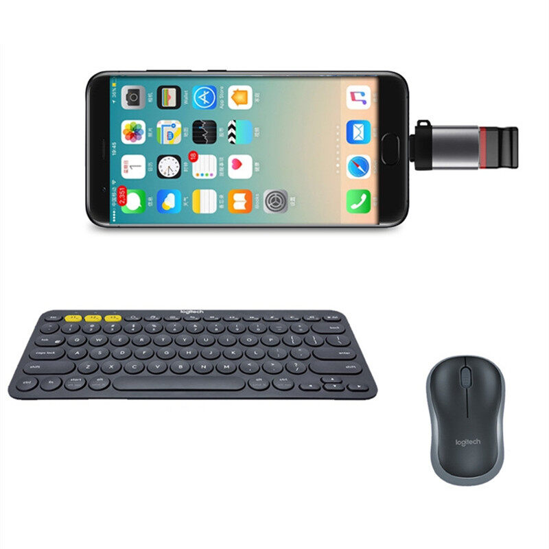 [SmartHere] Bộ Chuyển Đổi OTG Loại C/Micro USB Sang USB 3.0 Cho Điện Thoại Android Máy Tính Bảng Thông Dụng
