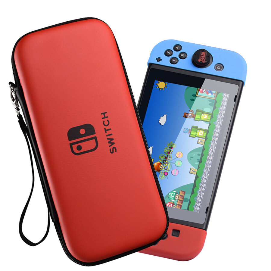 Nintendo Switch trường hợp không thấm nước xách tay bảo vệ cứng Túi lưu trữ cho đầu điện tử Nintendo switch & V2 và NS OLED Phụ kiện chơi game