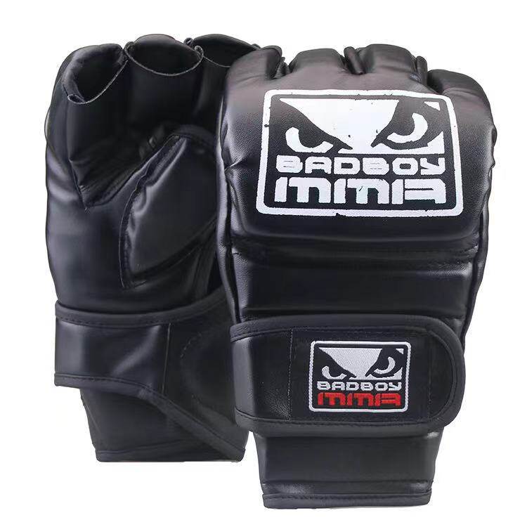 2021 New MMA Boxing Sports Leather Gloves Tiger Muay Thai Fight Box Mma Gloves Boxing Sanda Boxing Glove Pads