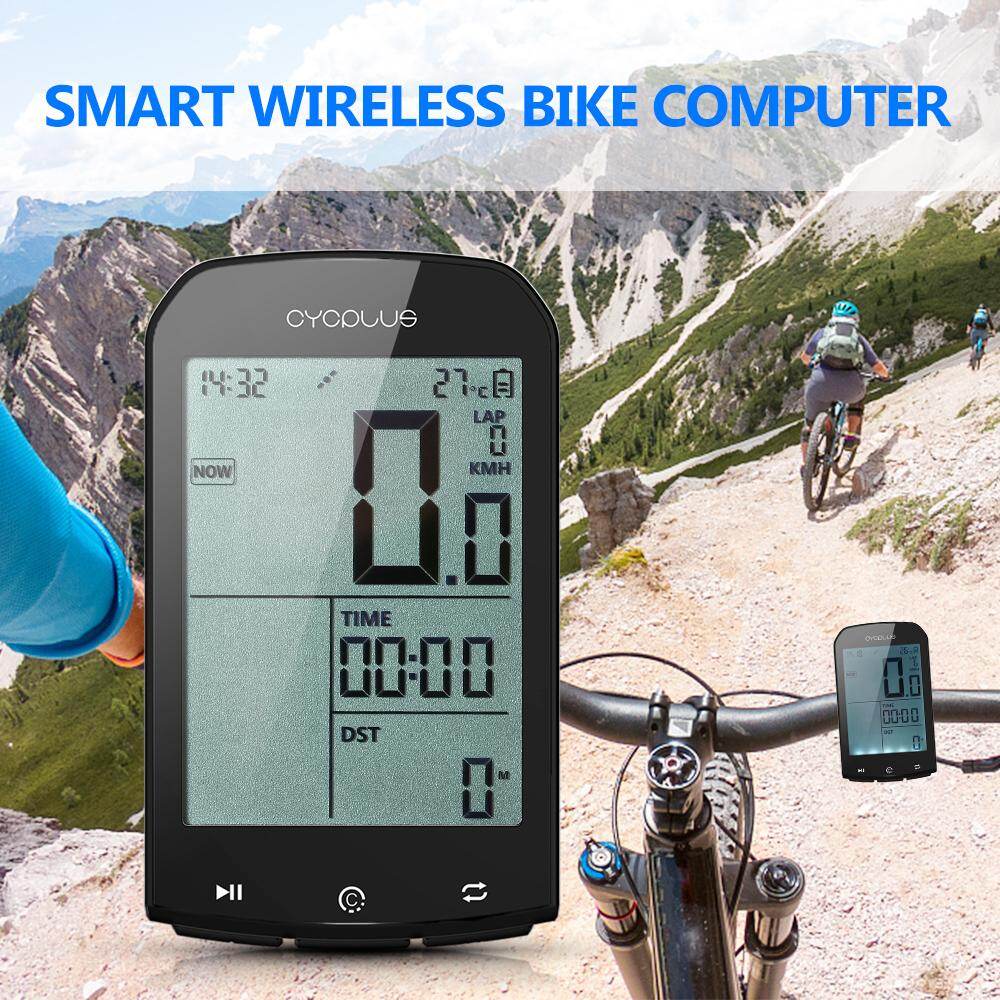 Smart GPS Cycling Computer BT 4.0 ANT+ Bike Wireless Computer Digital Speedometer Backlight IPX6 Accurate Bike Computer