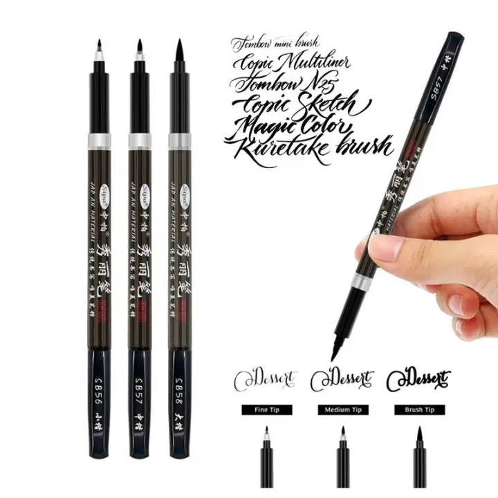 soft tip calligraphy pen