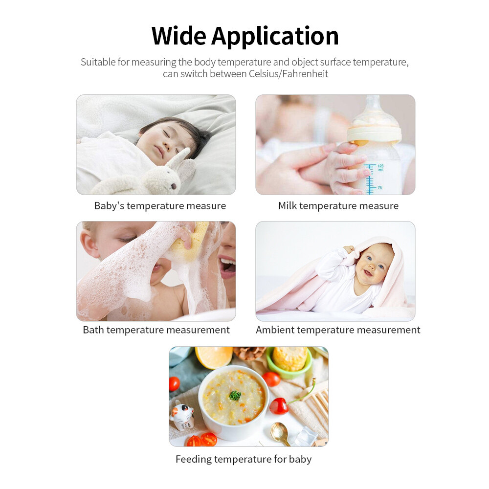 #New Arrival Handheld Electronic Thermometer Portable Forehead Thermometer High Precision Infrared Thermometer Non-contact Thermometer