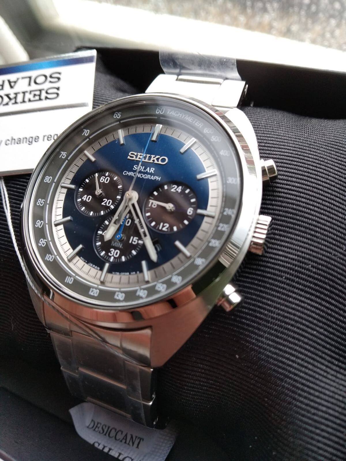 seiko solar chronograph ssc619p1