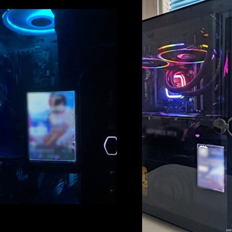 New 3.5 Inch IPS TYPE-C Secondary Screen Computer CPU GPU HDD MonitorUSB Display For Freely AIDA64 Mini Monitor