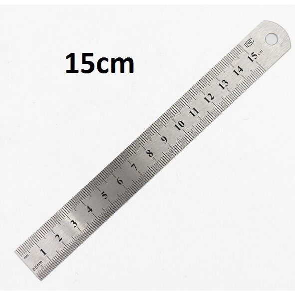 Thước Kim Loại 15Cm